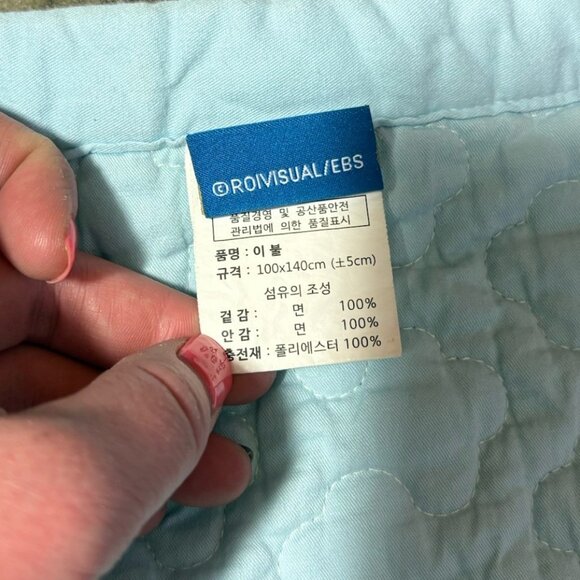 ROBOCAR POLI Toddler Bed Quilt Blanket Comforter Blue 38" x 55" - Picture 8 of 13